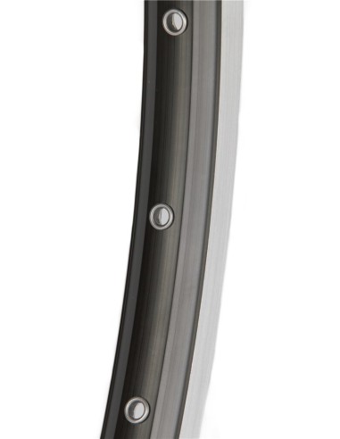 Felge Primax E STR19 28" - 622 x 19C - 36 Loch - Speiche 14 / französisches Ventil - Schwarz mit Bremsfelge