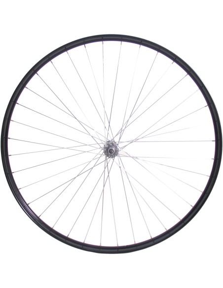 Vorderrad 28* 1 1/2 Schwarz Chrom-Naben
