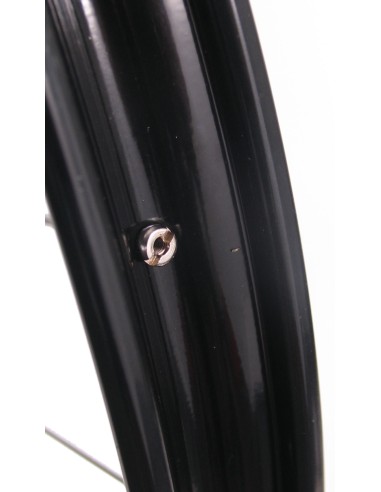 Vorderrad 28* 1 1/2 Schwarz Chrom-Naben