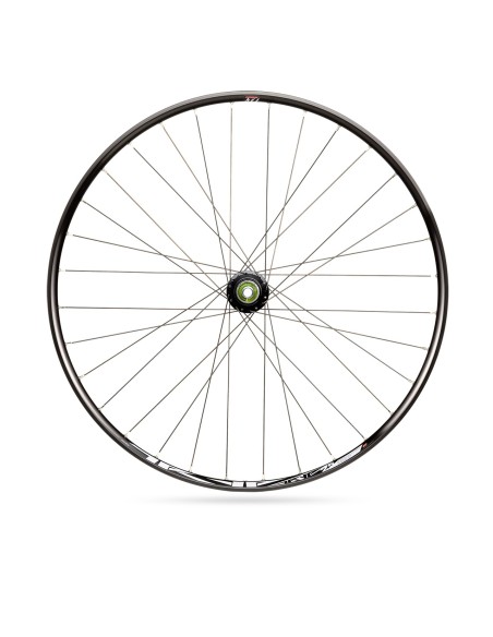 Laufradsatz Rodi TRYP 25 27,5" mit Steckachse 15x100 und Schnellspanner 9x135 - 6 Schrauben Bremsscheibenhalterung - 8/9/10/11 f