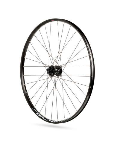 Laufradsatz Rodi TRYP 25 27,5" für eine Steckachse 15x100 und Schnellspanner 9x135 - 6 Schrauben Bremsscheibenhalterung - 8/9/10