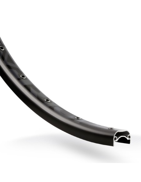 Felge Rodi Ryot 27.5" / 584 x 25C Aluminium 32 Löcher Scheibe - Schwarz