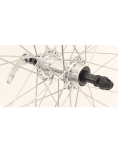 Hinterrad 28 * 1/4 Zac-19 Silber Freewheel QR