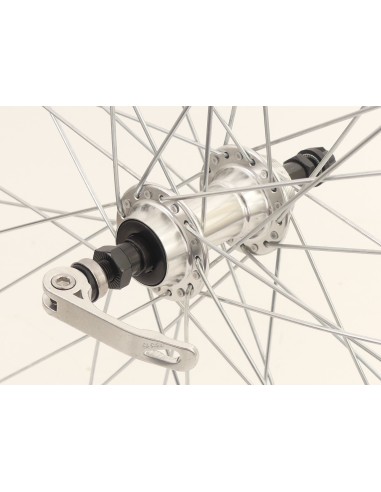 Hinterrad 28 * 1/4 Zac-19 Silber Freewheel QR