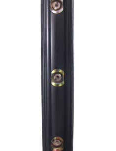 Hinterrad 28 * 1 1/4 Zac-19 Schwarz - Sunrace HBM53 -8-fach