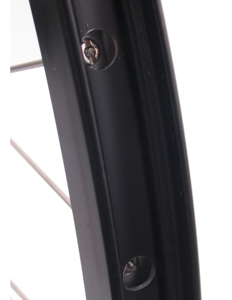 Vorderrad 28/29 "/ 622x19C Ryde Andra 30 Felge mit Shimano FH-M525 7/8/9 Nabe für 6-Loch-Bremsscheibe - Schwarz