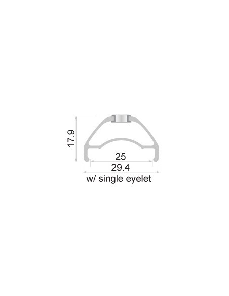 Laufradsatz 29" Rodi Ready 25 Disc - 15x100 + 12x142 mm Thru Axle - 10/11 fach