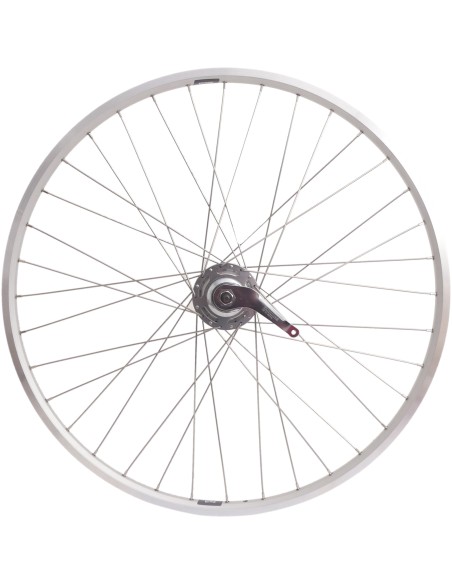 Hinterrad 28" / 622 x 19C Ryde ZAC19 Felge mit Shimano Nexus 7 Bremsnabe - Silber