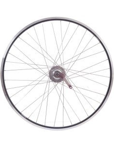 Hinterrad 28" / 622 x 19C Ryde ZAC19 Felge mit Shimano Nexus 7 Bremsnabe - Schwarz / Silber