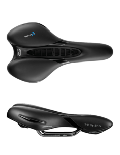 Fahrradsattel Selle Royal Respiro Athletic - All Journeys - Schwarz