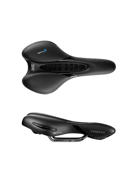 Fahrradsattel Selle Royal Respiro Athletic - All Journeys - Schwarz