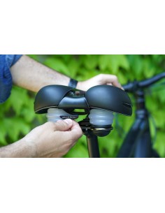 Fahrradsattel Selle Royal Respiro Relaxed - All Journeys - Schwarz