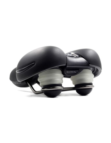 Fahrradsattel Selle Royal Respiro Relaxed - All Journeys - Schwarz