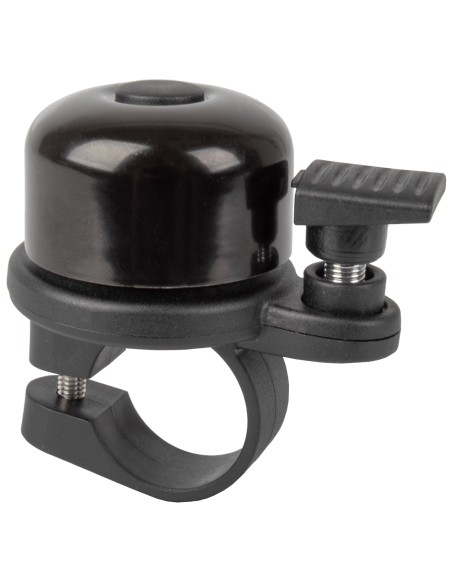 Airbell Fahrradklingel mit AirTag Halter ø31.8mm - Schwarz