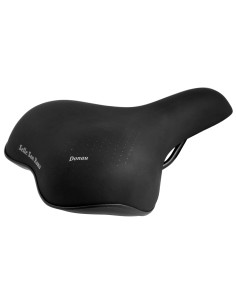 Fahrradsattel Selle San Remo Donau für City-/Trekkingfahrräder   Schwarz