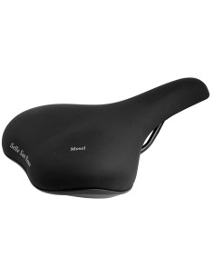 Fahrradsattel Selle San Remo Mosel für City-/Trekkingfahrräder   Schwarz