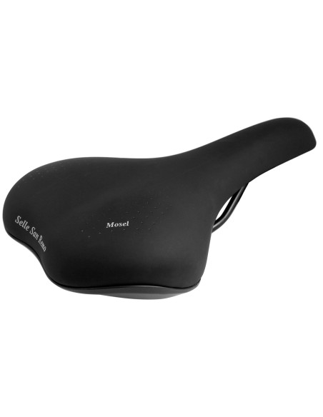 Fahrradsattel Selle San Remo Mosel für City-/Trekkingfahrräder   Schwarz