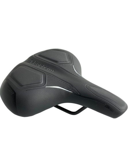 Fahrradsattel  Selle Bassano Leggera Isophorm City - Schwarz
