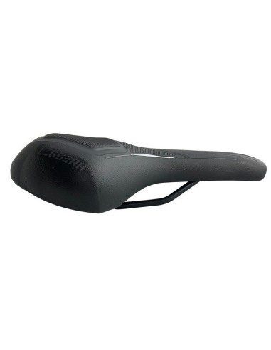 Fahrradsattel Selle Bassano Leggera Isophorm City Man - Schwarz