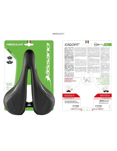 Sattel Selle Bassano Modular CT - Schwarz