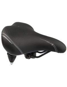 Fahrradsattel Selle Bassano Volare XXL Cruiser - Schwarz
