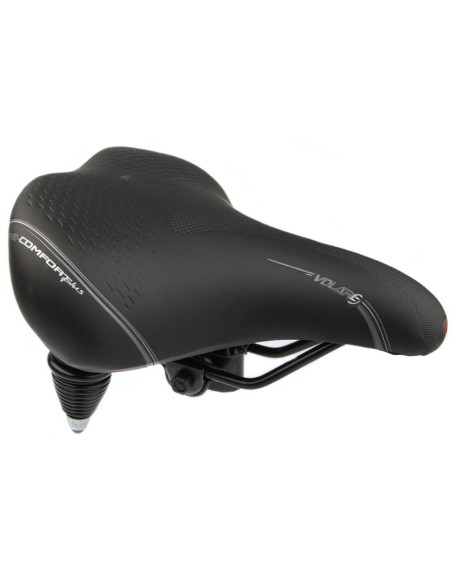 Fahrradsattel Selle Bassano Volare XXL Cruiser - Schwarz