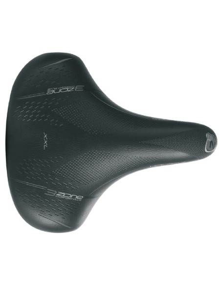 Fahrradsattel Selle Bassano Volare XXL Cruiser - Schwarz