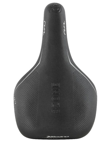 Fahrradsattel Selle Bassano Rivale 3zone Unisex - Schwarz