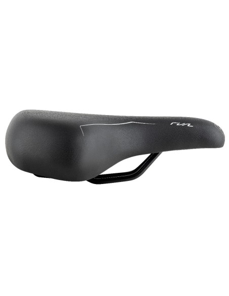 Fahrradsattel Selle Bassano Rivale 3zone City - Schwarz