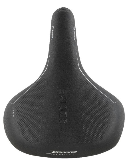 Fahrradsattel Selle Bassano Rivale 3zone City - Schwarz