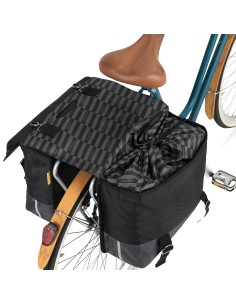 Recycelte Doppelpacktasche Urban Proof 40 Liter - Schwarz/Grau