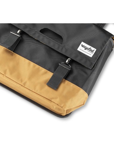 Recycelte Doppelpacktasche Urban Proof 40 Liter - Grau/Gelb