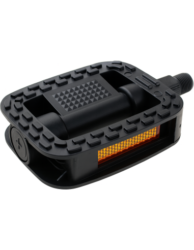 Pedale Edge Comfort Anti-Rutsch - Schwarz