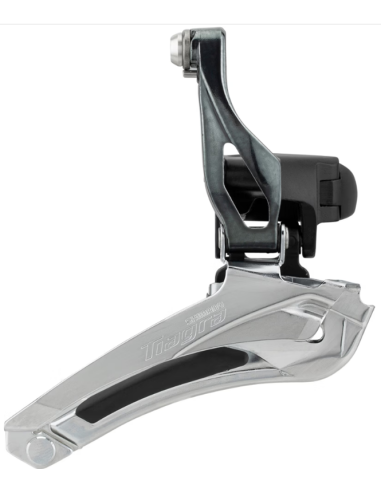 Umwerfer 2 x 10 fach Shimano Tiagra FD-4700 ø28,6 - ø31,8 mm Schelle / Down-Pull 61-66° 46-53Z - Schwarz/Silber