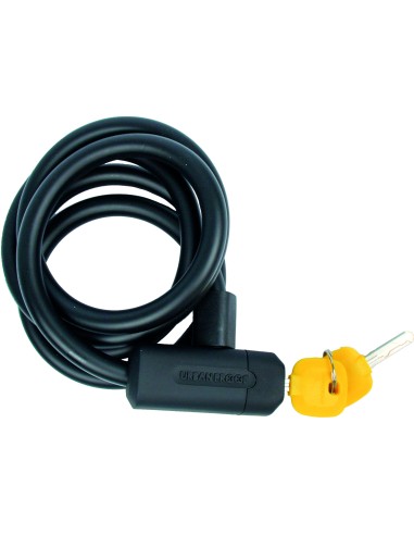 Spiralkabelschloß Urban Proof Ø12mm x 150cm - Schwarz