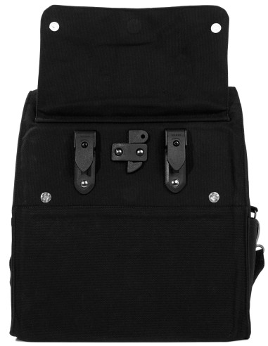 Recycelte Fahrradtasche Urban Proof City Tote Bag 22 Liter 36 x 32 x 19 cm   Schwarz