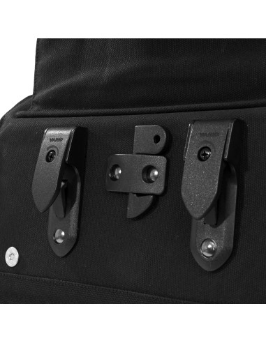 Recycelte Fahrradtasche Urban Proof City Tote Bag 22 Liter 36 x 32 x 19 cm   Schwarz