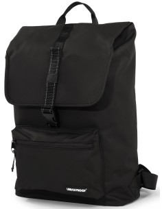 Recycelte Shopper-Fahrradtasche Urban Proof Cargo Backpack 20 Liter 34 x 13 x 46 cm    Schwarz