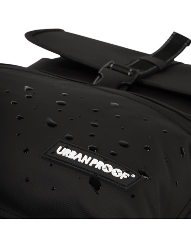 Recycelte Shopper-Fahrradtasche Urban Proof Cargo Backpack 20 Liter 34 x 13 x 46 cm    Schwarz