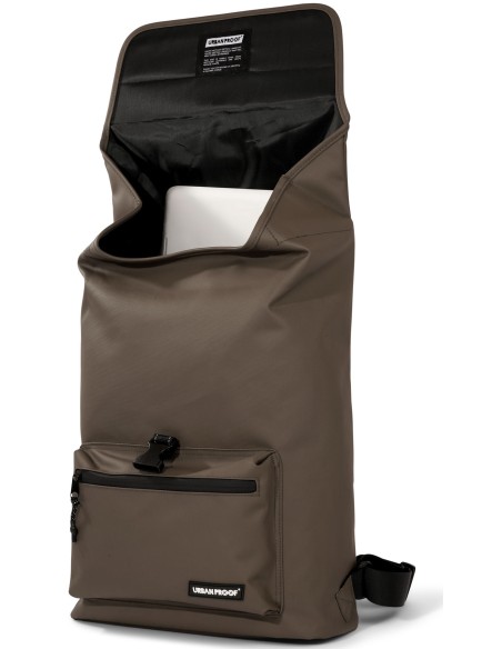Recycelte Shopper-Fahrradtasche Urban Proof Cargo Backpack 20 Liter 34 x 13 x 46 cm    Braun