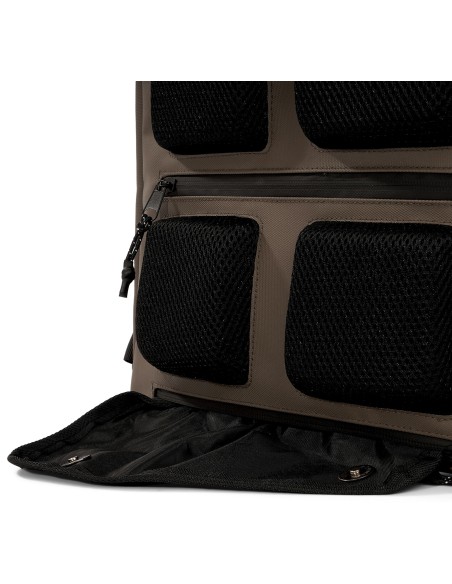 Recycelte Shopper-Fahrradtasche Urban Proof Cargo Backpack 20 Liter 34 x 13 x 46 cm    Braun