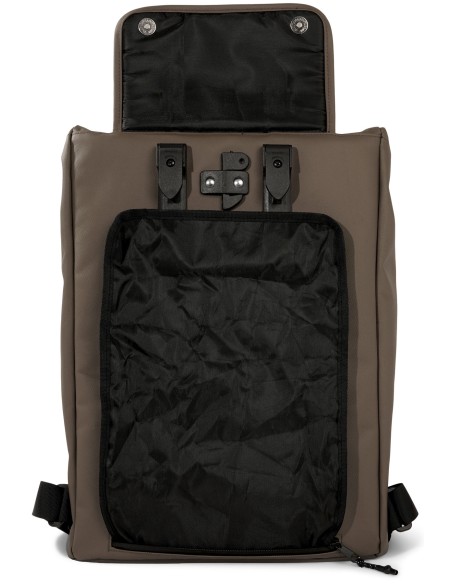 Recycelte Shopper-Fahrradtasche Urban Proof Cargo Backpack 20 Liter 34 x 13 x 46 cm    Braun