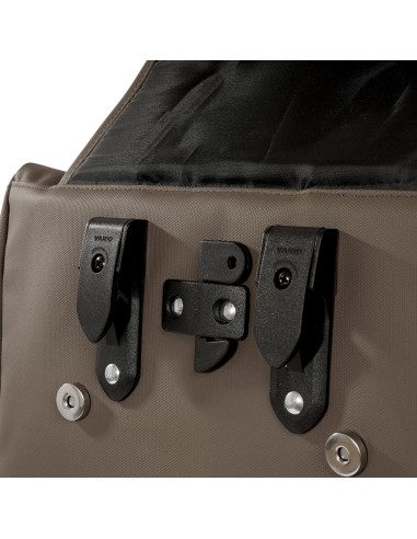 Recycelte Shopper-Fahrradtasche Urban Proof Cargo Backpack 20 Liter 34 x 13 x 46 cm    Braun