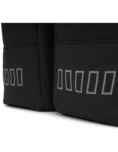 Recycelte Doppelpacktasche Urban Proof Rolltop 38 Liter 30 x 15 x 42 cm - Schwarz