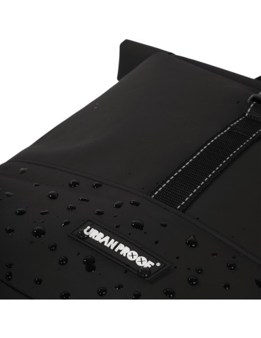 Recycelte Doppelpacktasche Urban Proof Rolltop 38 Liter 30 x 15 x 42 cm - Schwarz