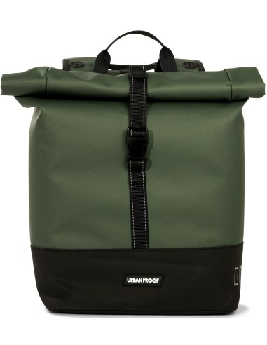 Recycelte Doppelpacktasche Urban Proof Rolltop 38 Liter 30 x 15 x 42 cm - Grün