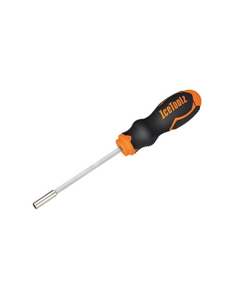 Speichenschlüssel Icetoolz 12D3 für 3,6 mm Vierkantnippel mit ergonomischem Griff