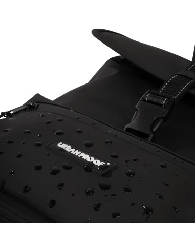 Recycelte Doppelpacktasche Urban Proof Cargo 38 Liter 30 x 15 x 42 cm - Schwarz