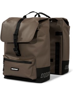 Recycelte Doppelpacktasche Urban Proof Cargo 38 Liter 30 x 15 x 42 cm - Braun