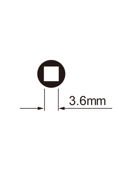 Speichenschlüssel Satz IceToolz 12D5 für 3,6 mm Vierkantnippel (12D3 + 12D7)